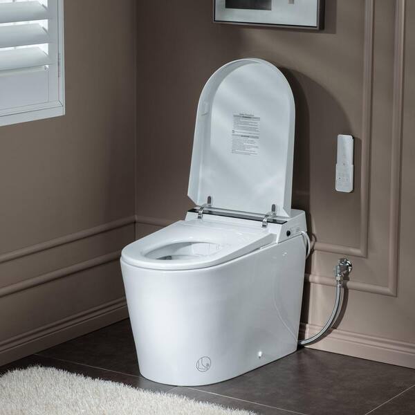 ᐅ【WOODBRIDGE B0930S Smart Bidet Toilet with 1.28 GPF Dua Flush