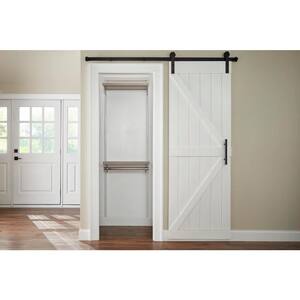Genevieve 2 ft. Gray Adjustable Closet Organizer Long Hanging Rod