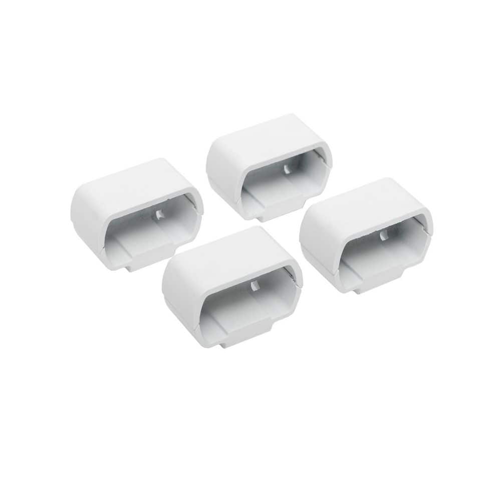 Rapid Rail Textured White Aluminum Horizontal Bracket Kit (4-Pack) price history on PriceWatchPro