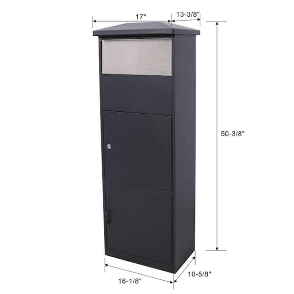 Tatayosi Large Package Delivery Parcel Mail Drop Box for Porch