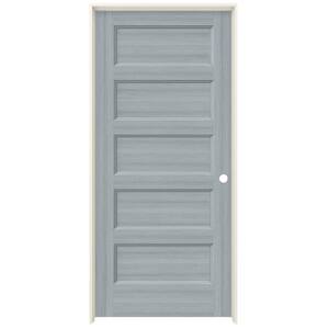 36 in. x 80 in. Conmore Stone Stain Smooth Hollow Core Molded Composite Single Prehung Interior Door
