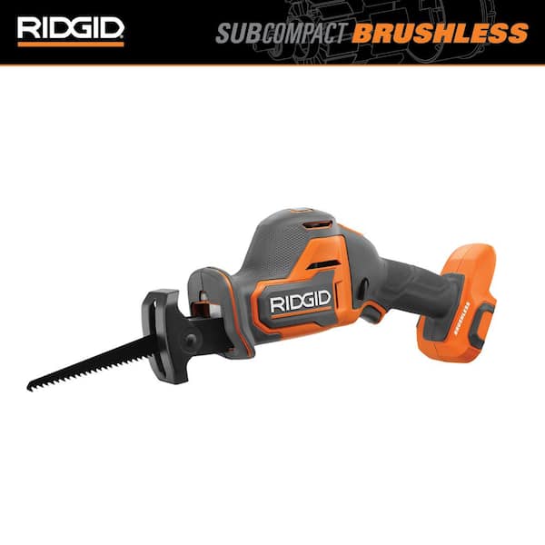 18V SubCompact Brushless Cordless One-Handed Reciprocating Saw with 18V (2) 4.0 Ah Batteries and Charger Kit