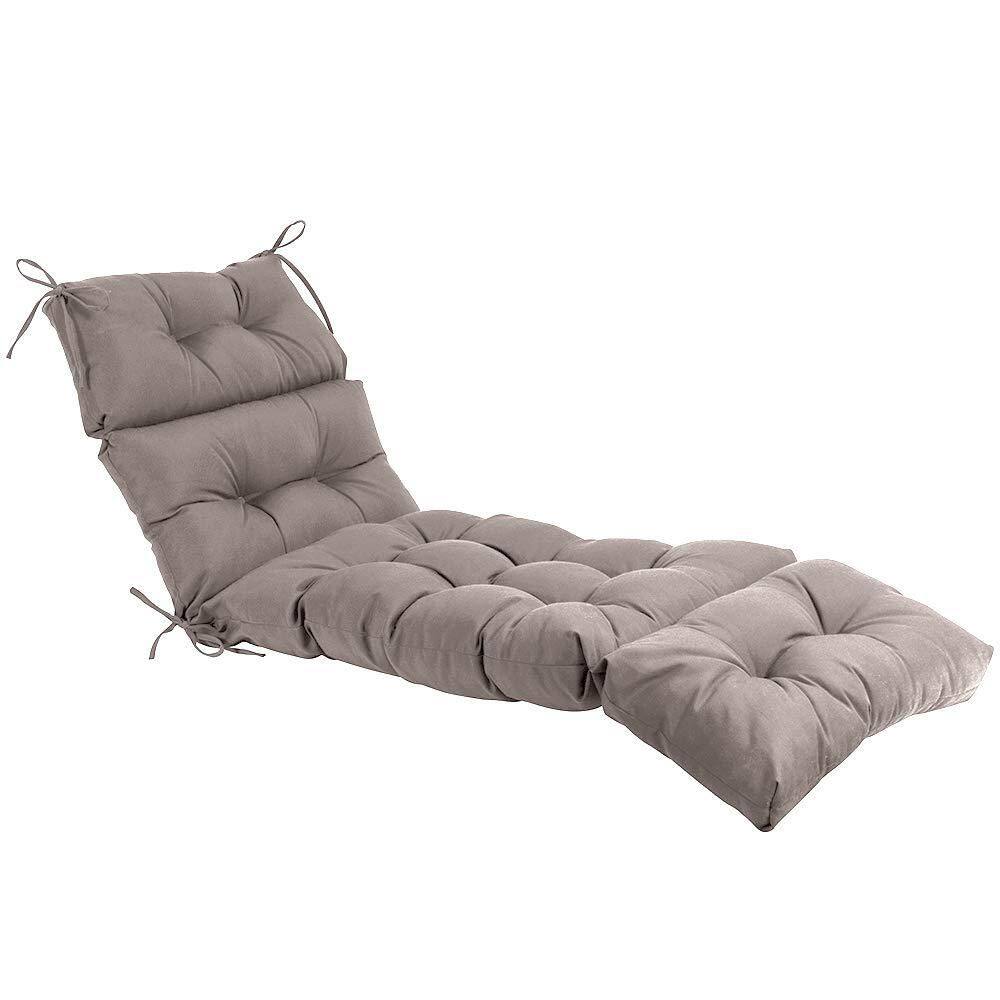Tan/Grey 74. 4 x 22 x 4.7 in. Indoor/Outdoor Chaise Lounge Cushion price history on PriceWatchPro