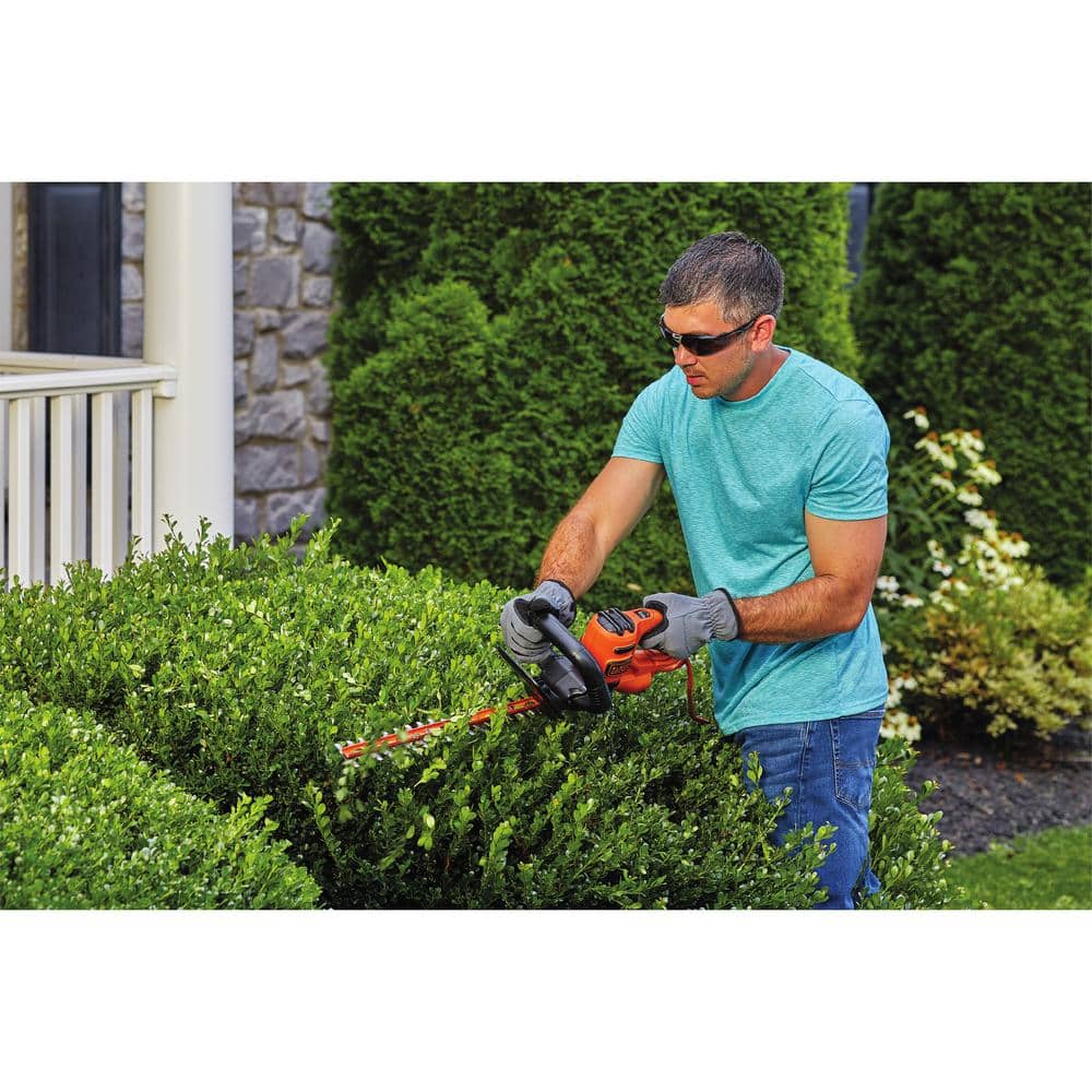 3.8 AMP Corded Electric Hedge Trimmer - 1