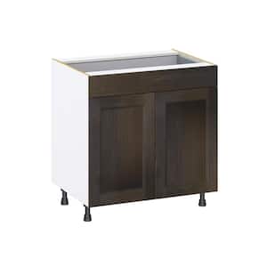 Lincoln Chestnut Solid Wood Assembled Base Kitchen Cabinet with a Drawer (33 in. W X 34.5 in. H X 24 in. D)