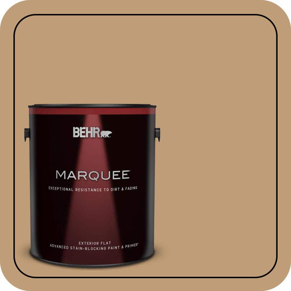 1 gal. #300F-4 Almond Toast Flat Exterior Paint & Primer price history on PriceWatchPro