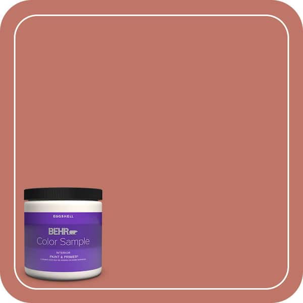 BEHR PREMIUM PLUS 8 oz. Home Decorators Collection #HDC-FL14-2 November Eggshell Enamel Interior Paint & Primer Color Sample