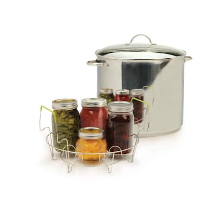 Endurance 20 qt. Stainless Steel Canning & Preserving with Glass Lid