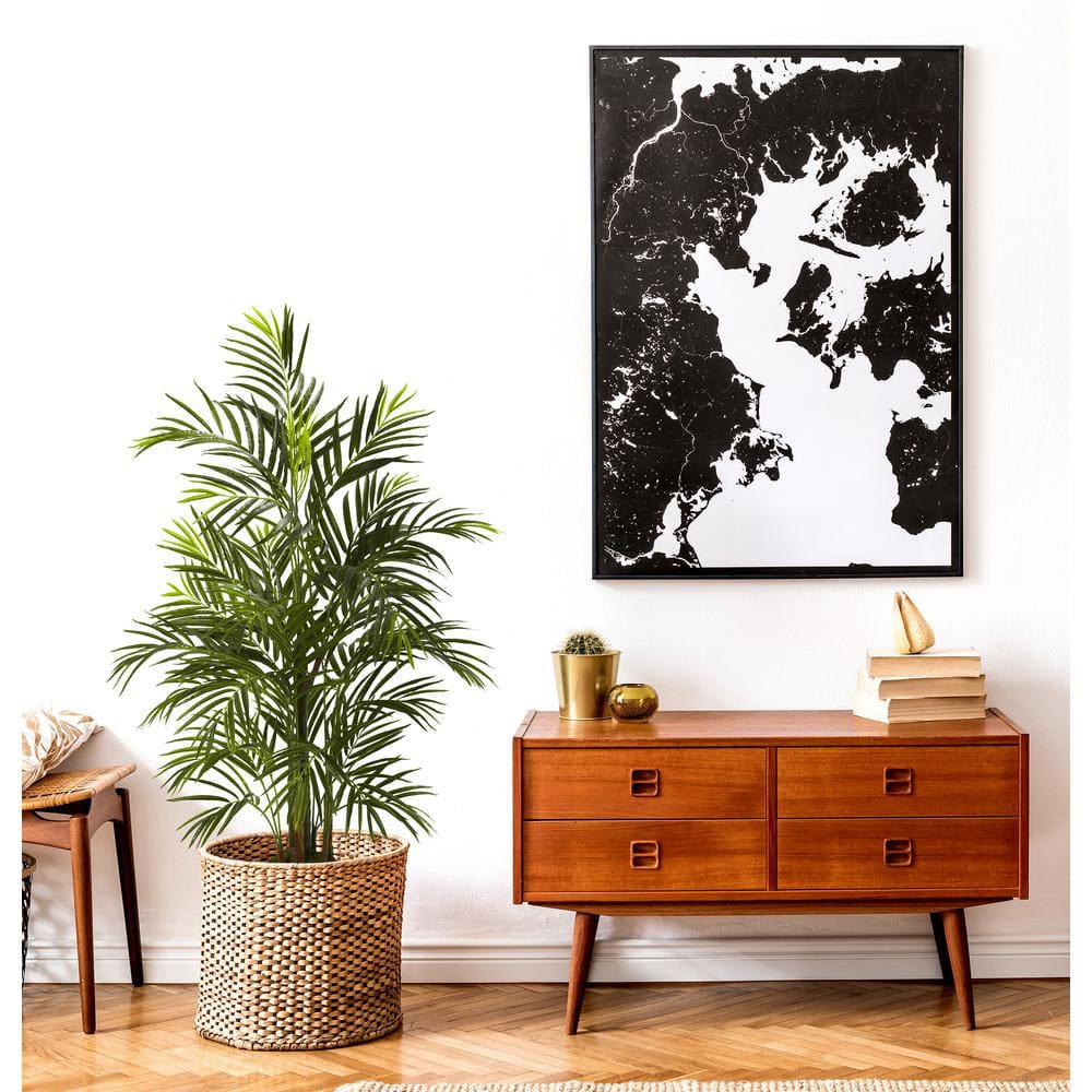 UV Resistant 3.5ft Areca Palm Artificial Floor Plant for Indoor/Outdoor