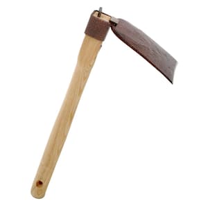 3.25 in. x 5 in. Carbon Steel Blade Head Forged Hoe
