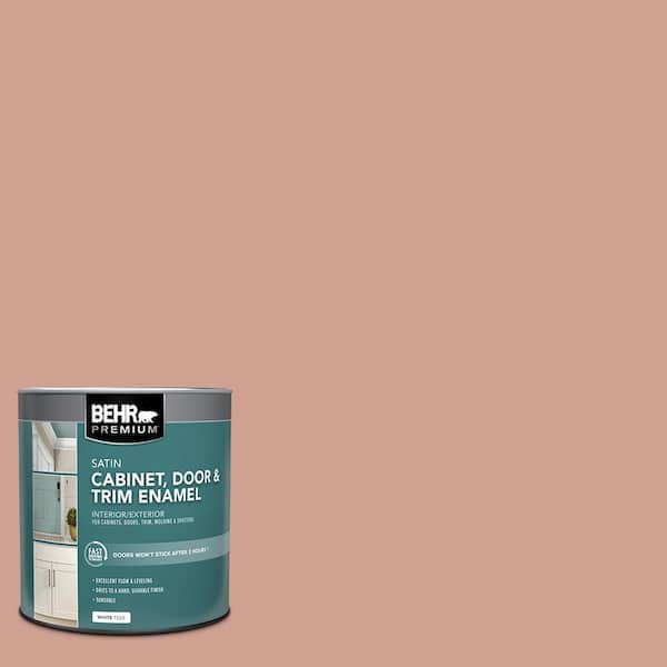 BEHR PREMIUM 1 qt. #S180-4 Shiny Kettle Satin Enamel Interior/Exterior Cabinet, Door & Trim Paint