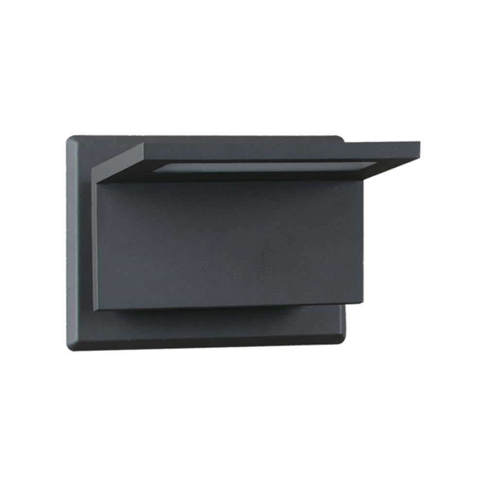 Gray Wall Light Outdoor Integrated LED Wall Mount Lamp Modern Wall Mount Sc