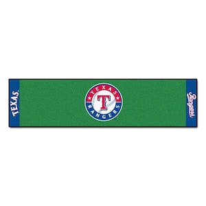 MLB Texas Rangers 1 ft. 6 in. x 6 ft. Indoor 1-Hole Golf Practice Putting Green