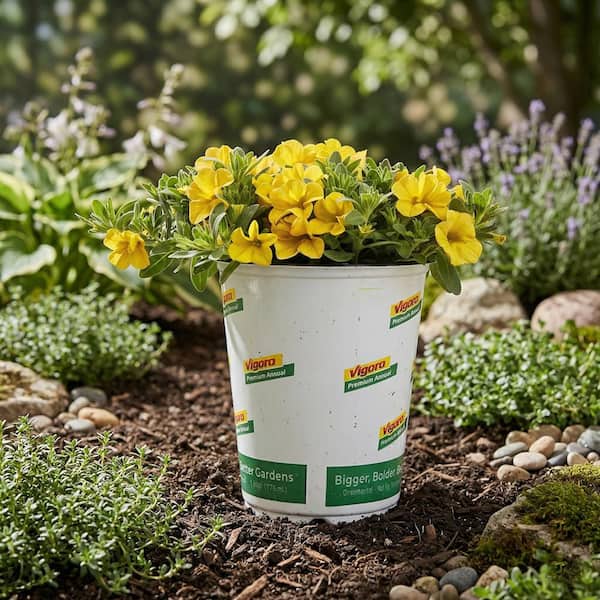Kawahara Nurseries 1 Qrt Conga Calibrachoa Annual Plant with