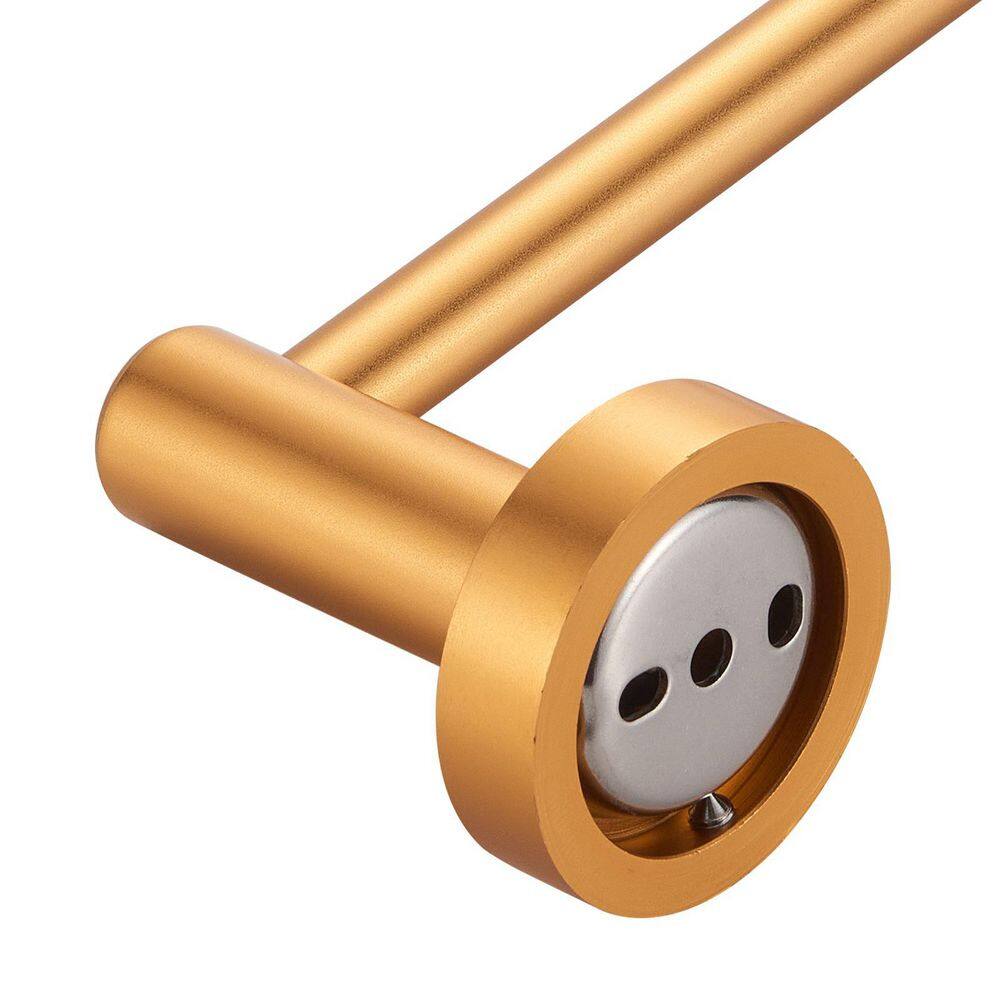 Matte Gold 3-Piece Aluminum Bathroom Hardware Set