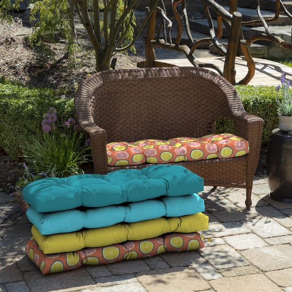 Arden Selections Rectangle Outdoor, Outdoor Settee Cushion