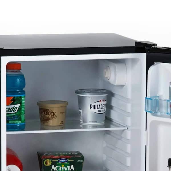 Avanti Counterhigh Compact Refrigerator - 3.2 cu ft - Black