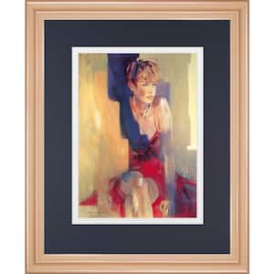 "Odalisque L" By Christine Comyn Framed Print People Wall Art 34 in. x 40 in.