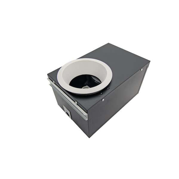 Fan-in-a-Can Light Series 100 CFM Ceiling Quiet Bathroom Exhaust Fan with Humidity Sensor White