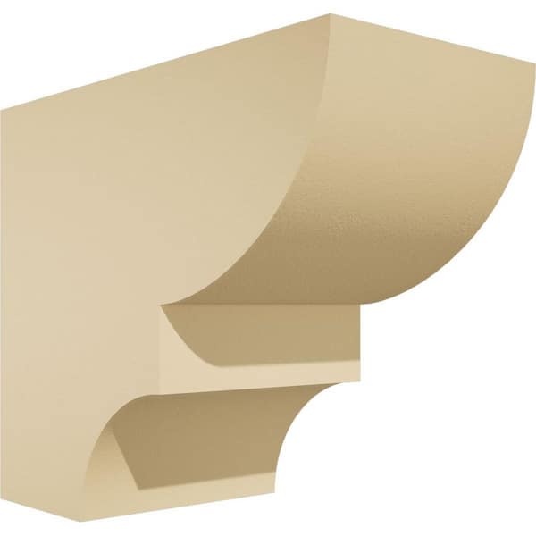 Ekena Millwork Standard Ridgewood 6 in. W x 10 in. H x 12 in. D Polyurethane Rafter Tail Outlooker
