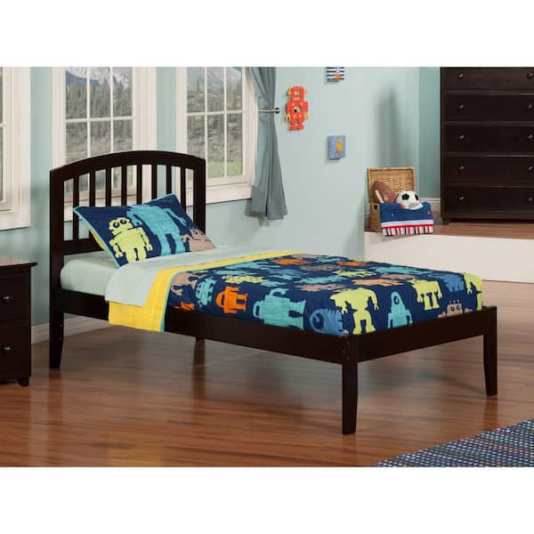 AFI Richmond Espresso Twin XL Platform Bed with Open Foot Board