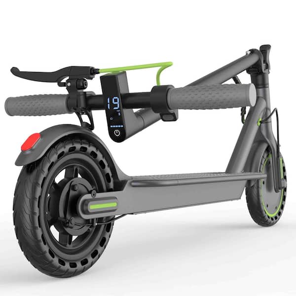 2-Wheel Foldable Electric Scooter, 350W/500W Motor with App Control, 12-62 Miles Range Dual Braking Commuter E Scooter