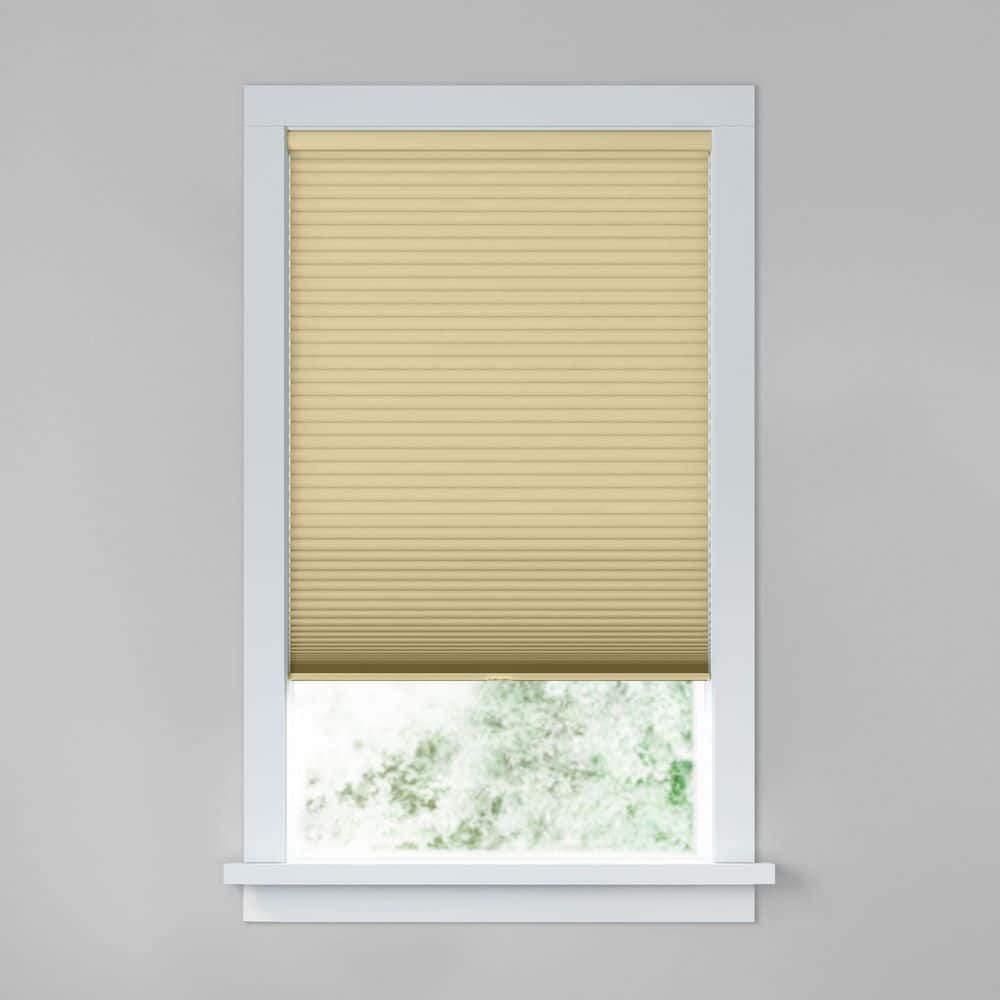 Classic Value Flaxseed Cordless Blackout Polyester 3/4 in. Cellular Shades-28.25 in. W x 66 in. L, Custom price history on PriceWatchPro