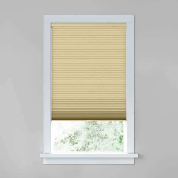 Levolor Classic Value Flaxseed Cordless Blackout Polyester 3/4 in. Cellular Shades-70.75 in. W x 30 in. L