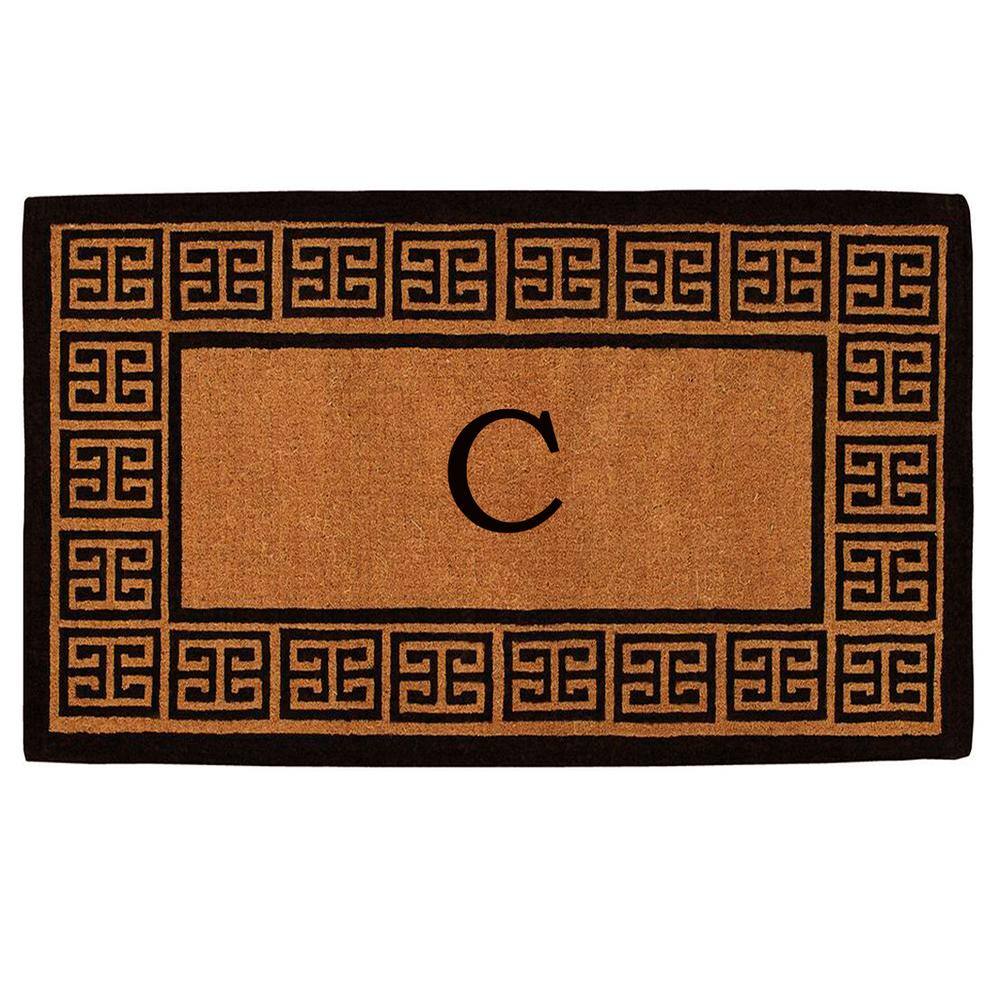 The Grecian Extra-Thick 24 in. x 36 in. Monogram C Door Mat price history on PriceWatchPro