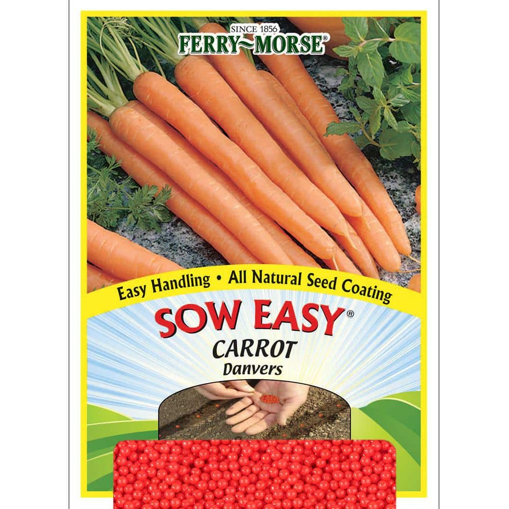 Ferry-Morse Sow Easy Carrot Danvers Seed 2407 - The Home Depot