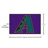 FANMATS Arizona Diamondbacks Purple 2 ft. x 2 ft. Round Area Rug 2291 - The  Home Depot