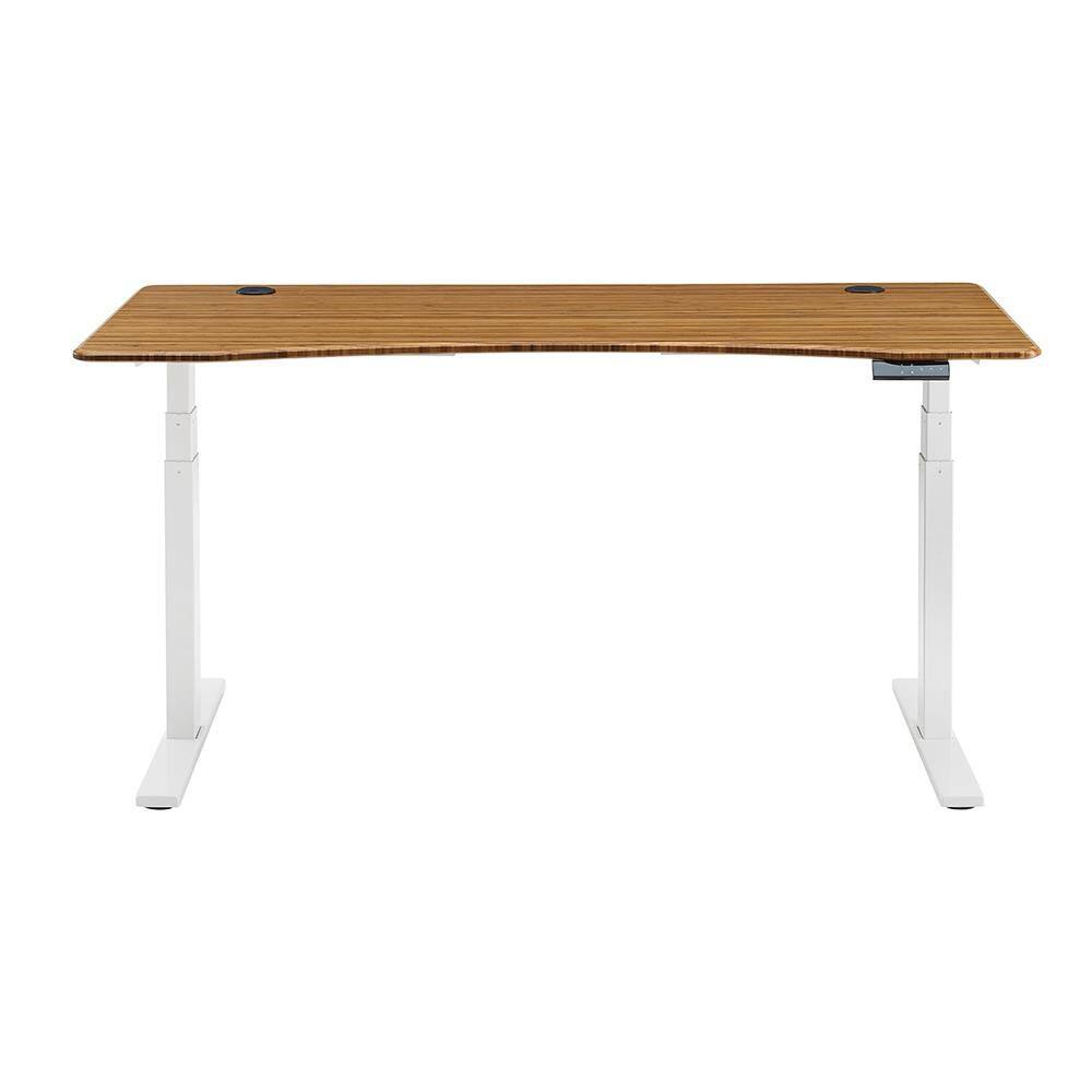 Ascent Amber Bamboo Adjustable Hi-Lo Desk 60"x30"