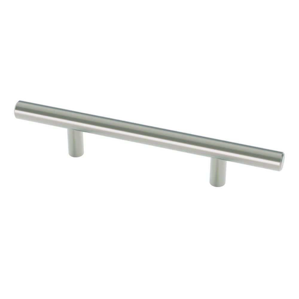 Hollis 3-3/4 in. (96 mm) Modern Brushed Nickel Cabinet Bar Pull price history on PriceWatchPro