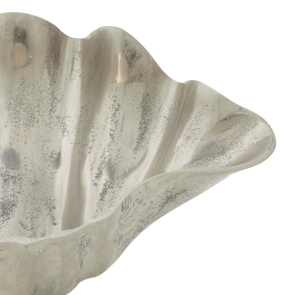 Tarnished silver seashell dish – sold individually