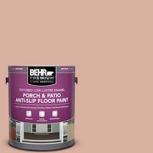 1 gal. #S180-3 Flowerpot Textured Low-Lustre Enamel Interior/Exterior Porch and Patio Anti-Slip Floor Paint