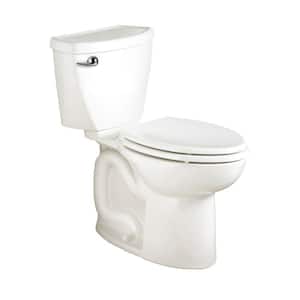 Cadet 3 Powerwash Tall Height 10 in. Rough 2-piece 1.6 GPF Single Flush Elongated Toilet in White, Seat Not Included