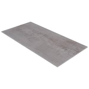 Take Home Sample- Angela Harris Metallic Steel 6 in. x 0.17 in. Loose Lay Matte Waterproof Luxury Vinyl Plank Flooring
