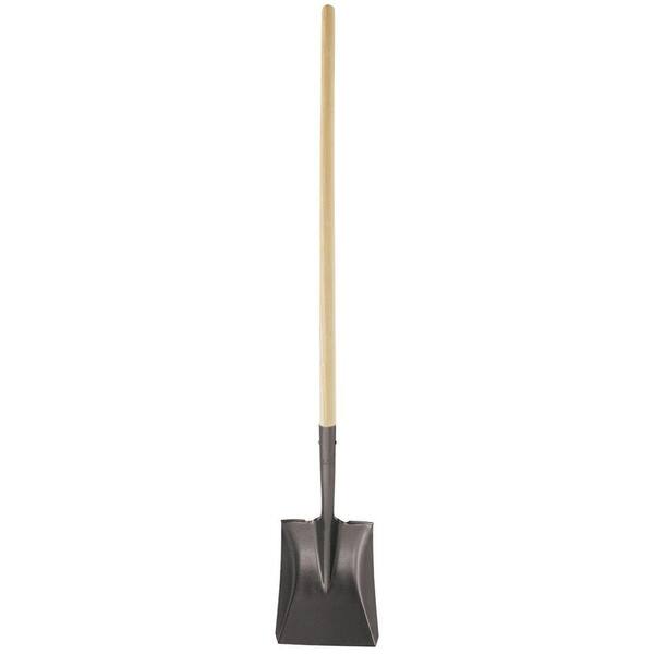 Unbranded 46 in. Wood Handle Square Point Shovel