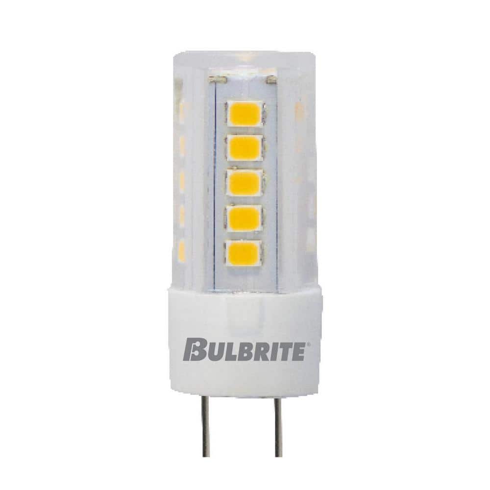 40 - Watt Equivalent Warm White Light T4 (G9) Bi-Pin, Dimmable Clear LED Li