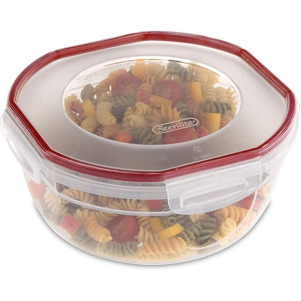 Sterilite Ultra Seal 4.7 Qt Plastic Food Storage Bowl Container w/ Lid (16  Pack), 1 Piece - Kroger