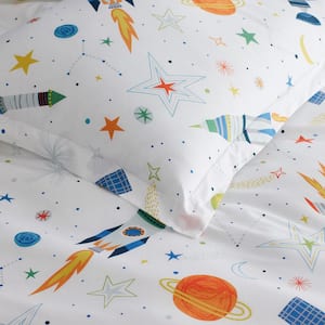 Company Kids Outerspace Organic Cotton Percale Sham