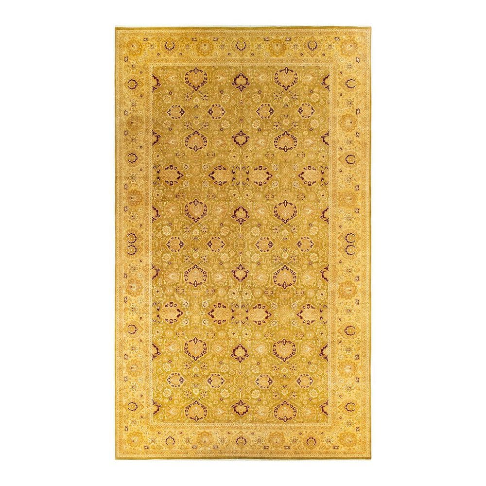 Mogul Green 12 ft. x 18 ft. Oriental Wool Indoor Area Rug price history on PriceWatchPro