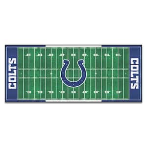 Indianapolis Colts 3 ft. x 6 ft. Football Field Runner Rug