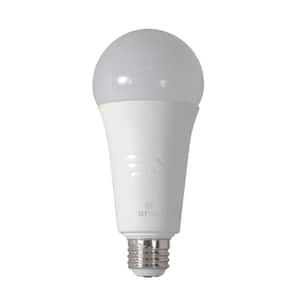 3400 Lumen LED A21 3-Way Bulb 50-200-250W Equivalent Daylight E26 Base Code