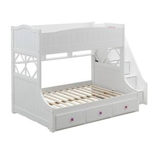 Meyer White Full Bunk Bed