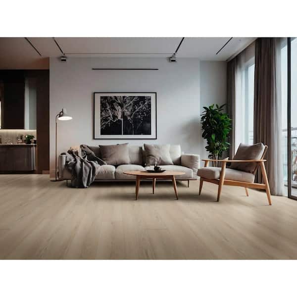 Hillcrest 12 MIL x 9 in. W x 60 in. L Waterproof Click Lock Luxury Vinyl Plank Flooring (22.44 sq. ft./Case)