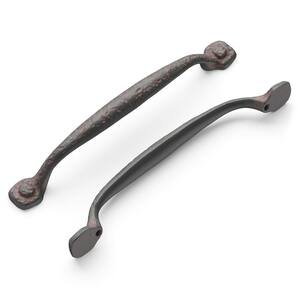 4 Marta Cast Iron Cabinet Pull - Antique Iron | Signature Hardware