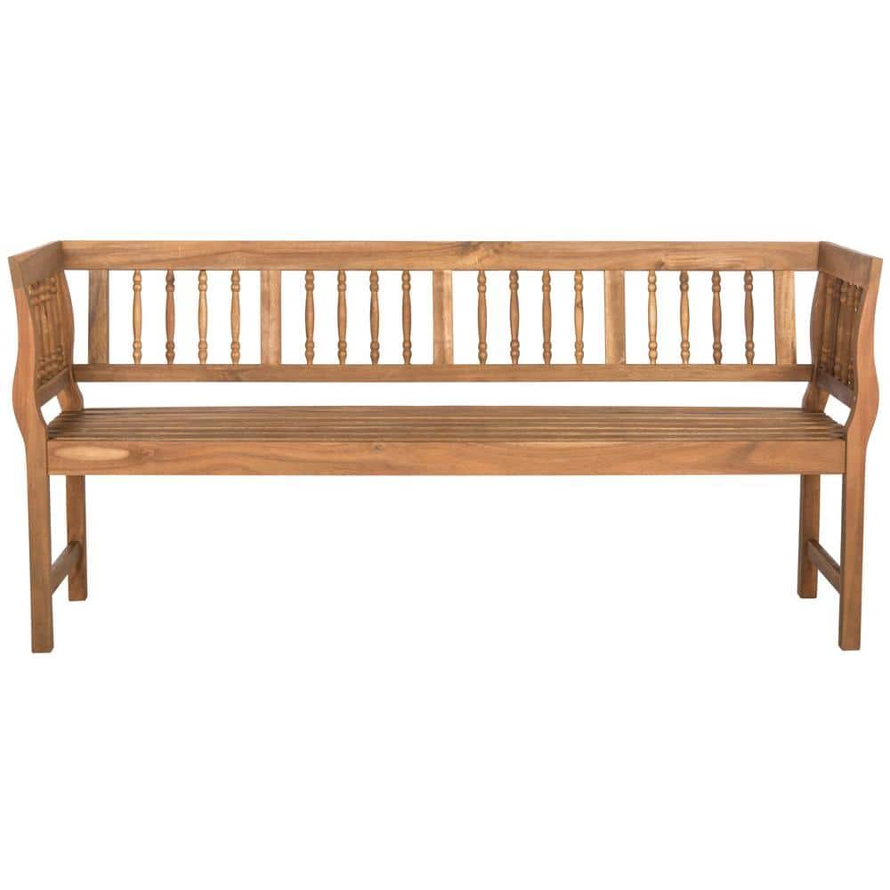 Brentwood 68.1 in. 3-Person Teak Brown Acacia Wood Outdoor Bench price history on PriceWatchPro