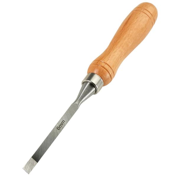 3.75in. Blade 12-Piece Wood Lathe Chisel Set, Woodworking & Carving Tools with Wooden Case for Furniture & Root Crafting