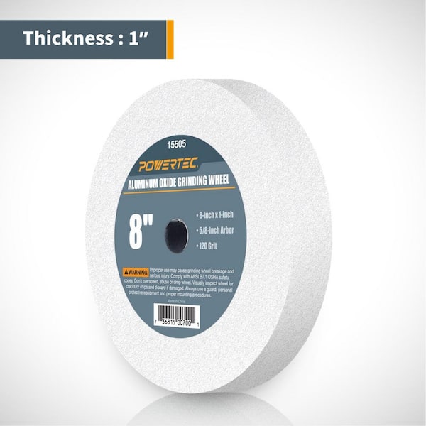 POWERTEC 424212Z-6 Lot De 6 Bandes Abrasives De 2 Po X 42 Po